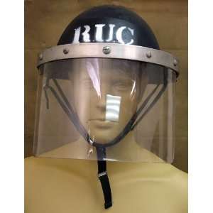   IV Steel Riot Helmet Marked RUC (Northern Ireland) 