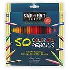 Sargent Art 22 7251 50 Count Assorted Colored Pencils