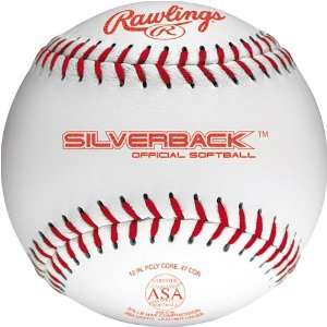   ASA Approved Silverback 12 Inch Leather Softball