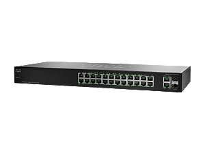 Cisco Small Business SR224GT NA 10/100Mbps + 1000Mbps Unmanaged Switch 