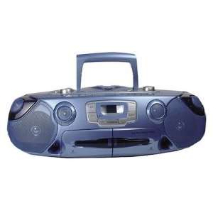  CD Player with Cassette and Radio Cassette Deck Single Electronics