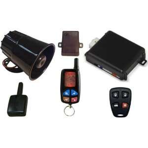   LCD 4 Channel Remote Starter And Car Alarm Security System Automotive