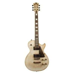  AXL Badwater 1216 LP Style Electric Guitar Distre Musical 