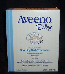 Aveeno Baby Soothing Bath Treatment 10 Uses  