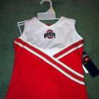 ohio state toddler girl 2 piece cheerleader outfit 2t new