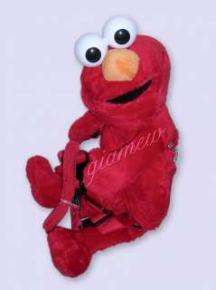 Brand New Elmo Baby Toddler Safety Harness Reins Backpack, Free 