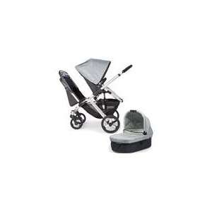    UPPAbaby VISTA MICA Double Stroller Kit with Bassinet Baby