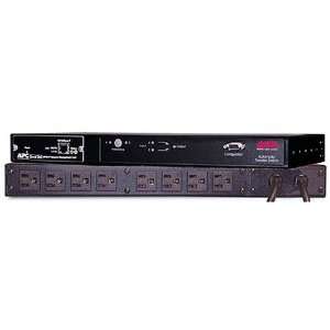  APC AP7750 Rack ATS/15A/8 Outlet/120V Rack mount Transfer 