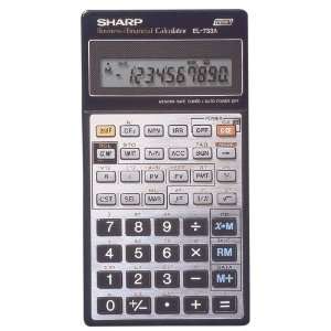  Sharp EL733A Business Calculator Electronics