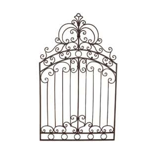 Tuscan Wrought Iron 50 Garden Gate WALL GRILLE Grill  