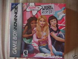 The Barbie Diaries High School Mystery (Game Boy Ad  