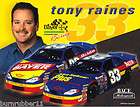 2000 TONY RAINES #33 BAYER / ALKA SELTZER NASCAR BUSCH 
