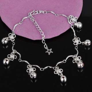 New Fashionale Chain with Flower & Bell Anklet/ Ankle Bracelet