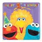 Sesame Street Big Bird 1st Birthday Party Supply Set 18