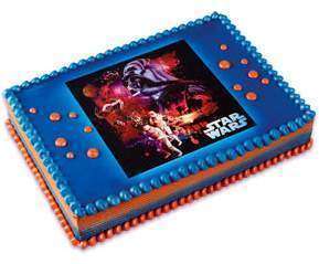 Star Wars Darth Vader Edible Image Birthday Cake Topper LUCKS  
