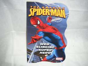 Spider Man Web Slinging Super Hero Story Board Book  