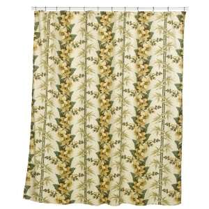  Tommy Bahama Bamboo Floral Shower Curtain