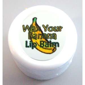  Wax Your Banana Lip Balm   Pot