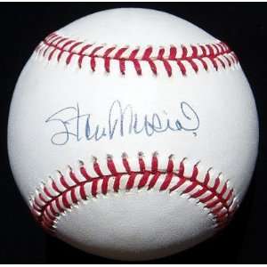   STAN MUSIAL Autographed Baseball w/COA Score Board