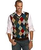    Club Room Cashmere Fancy Argyle Sweater Vests customer 