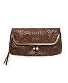    Jessica Simpson Handbag, Tiffany Fold Over Clutch customer 