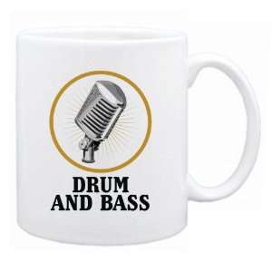  New  Drum And Bass   Old Microphone / Retro  Mug Music 