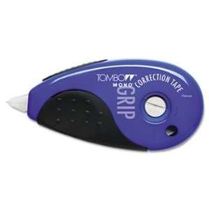 MONO Grip Top Action Correction Tape, Black/Blue/Pink/Purple, 1/5 x 