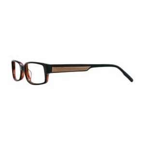  BCBG SERGIO Eyeglasses Black Horn Frame Size 52 17 140 