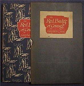 THE RED BADGE of COURAGE SLIP COVER PETER PAUPER PRESS  