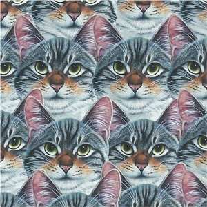  Cat Mosaic Fleece Throw Blanket