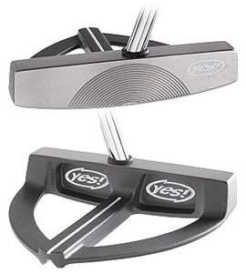 New mens YES Natalie C Groove mallet putter LH 35in.  
