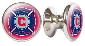 CHICAGO FIRE MLS DRAWER PULLS / CABINET KNOBS  