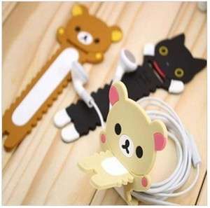 Easy Bear Earphone Cable Wire Clip Wrap Organizer  