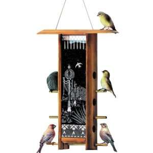  Schrodt Cactus Dancer Teahouse Bird Feeder Patio, Lawn 