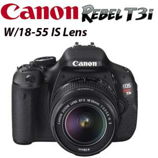 Canon Rebel T3i SLR Camera +18 55 IS Lens + 8GB NEW USA 13803134254 