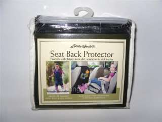   Bauer Black Car Seat Back Protector Cover Organizer Storage Pocket