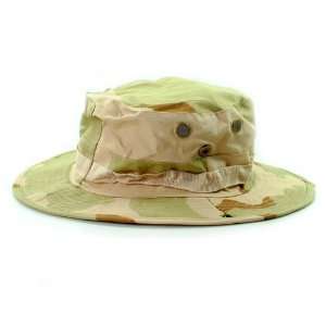    Three Sand Camouflage Ripstop Boonie Hat Size 60 Toys & Games