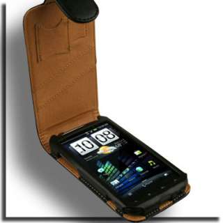   for HTC Sensation 4G T Mobile I Flip Pouch Holster Cover Black  