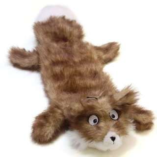 Kyjen Plush Puppies ANIMAL SQUEAKER MAT FOX Dog Toy 700603022866 