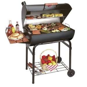  Pro Deluxe Charcoal Grill & Smoker
