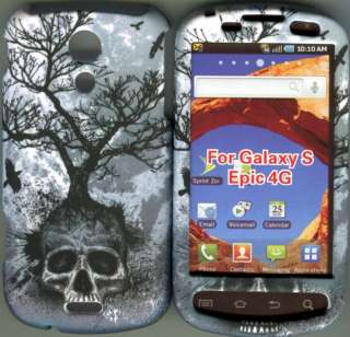   Epic 4 G Sprint (Galaxy S) Hard Case Cover Cell Phone Case Skull Tree