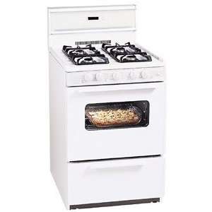 Freestanding Gas Range with 4 Sealed Burners, 3 cu. ft. Manual Clean 