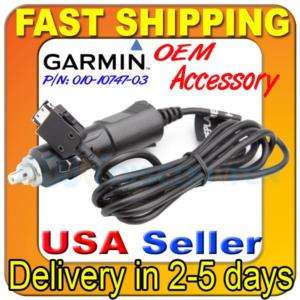 ORIGINAL Garmin Nuvi 680 750 755t Vehicle Cable Charger  