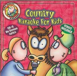 Country Karaoke For Kids CD+G With Lyrics 15 Cowboy Songs Children NEW 