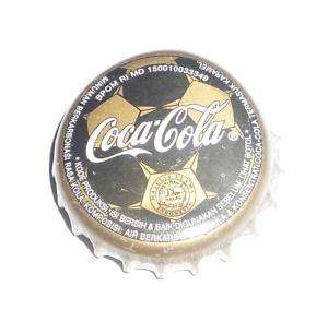 COCA COLA Soda Bottle Cap Crown INDONESIA Coke Football  