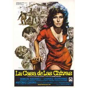 La casa de las Chivas Poster Spanish 27x40 Sim?n Andreu Charo Soriano 