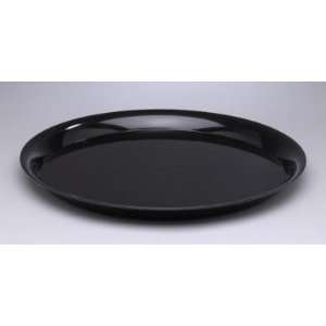  18 Checkmate Round Catering Tray With High Edge (A918BL25 