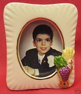 First Holy Communion Photo Picture Frame Chalice Boy  