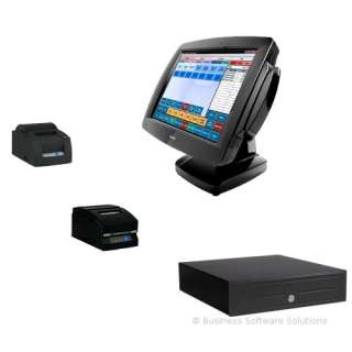 One Station Zenis ALL IN ONE TOUCH Restaurant Point of Sale PC system 