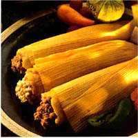 They weigh 2 pounds, with each Tamale weighing 2 1/2 ounces.